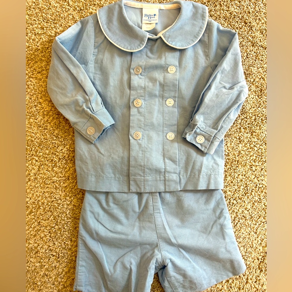 Bailey Boys velvet set